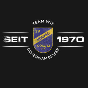T-Shirt Herren "Team Wir - Gemeinsam Besser" Koweg-Logo grunge Design