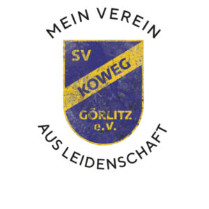 Hoodie "Mein Verein - Aus Leidenschaft" Koweg-Logo grunge Design