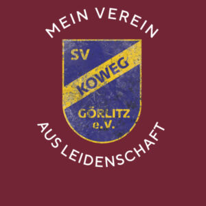 Hoodie "Mein Verein - Aus Leidenschaft" Koweg-Logo grunge Design