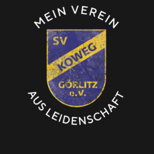 T-Shirt Herren "Mein Verein - Aus Leidenschaft" Koweg-Logo grunge Design
