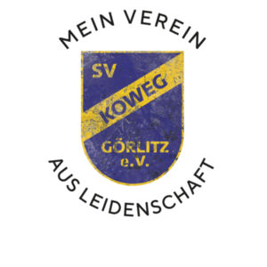 T-Shirt Kinder "Mein Verein - Aus Leidenschaft" Koweg-Logo grunge Design