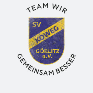 Sweater "Team Wir - Gemeinsam Besser" Emblem grunge Design