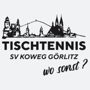 T-Shirt Herren "Tischtennis bei Koweg" Design