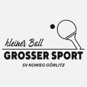 T-Shirt Herren "Kleiner Ball - Großer Sport" Design