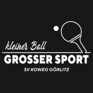 T-Shirt Herren "Kleiner Ball - Großer Sport" Design