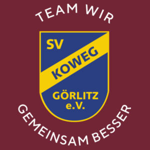 Hoodie "Team Wir - Gemeinsam Besser" Koweg-Logo Original Design